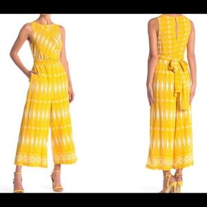 Lush Wraparound Back Tie jumpsuit